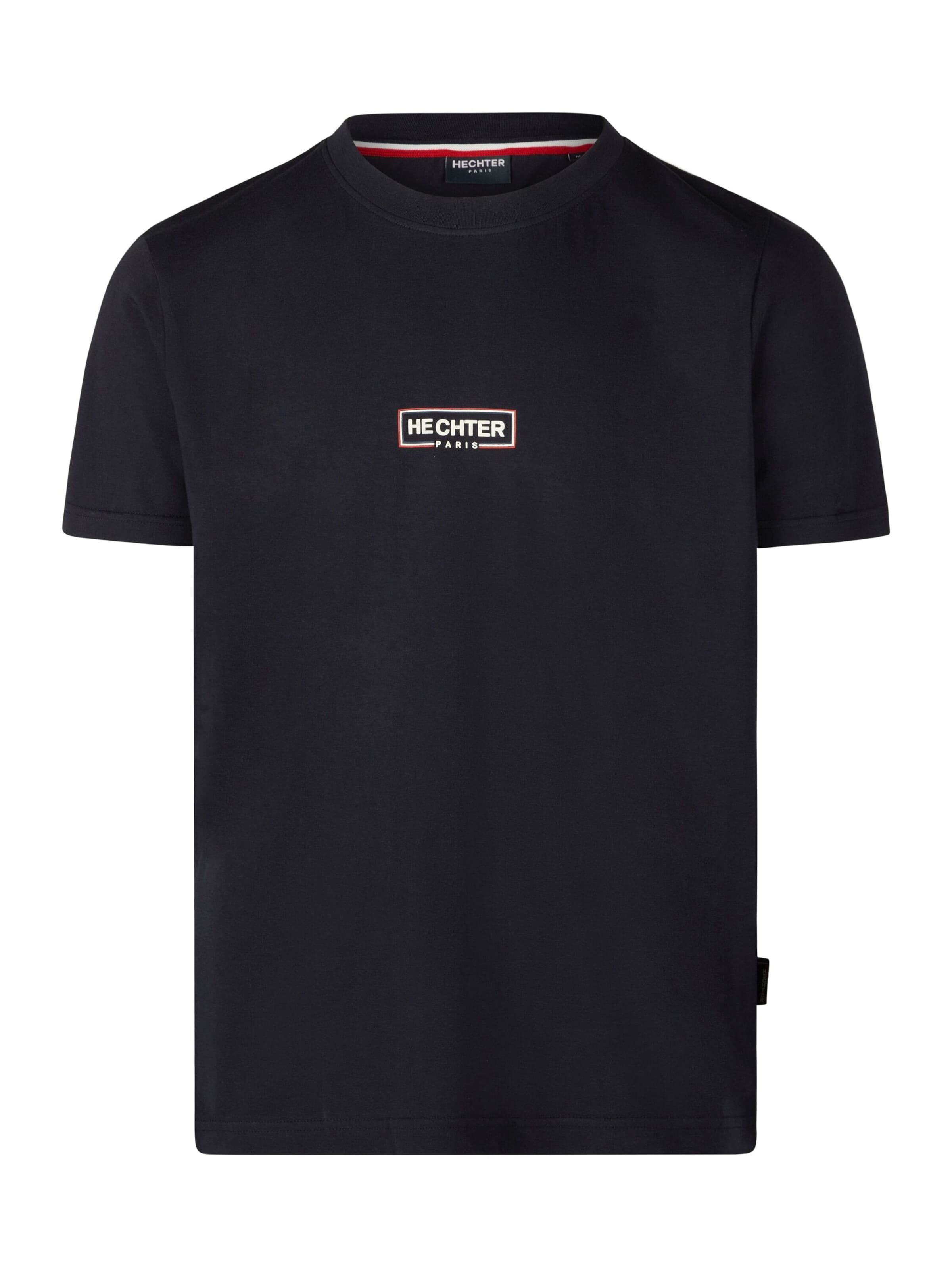 T-Shirt HECHTER PARIS en bleu : devant