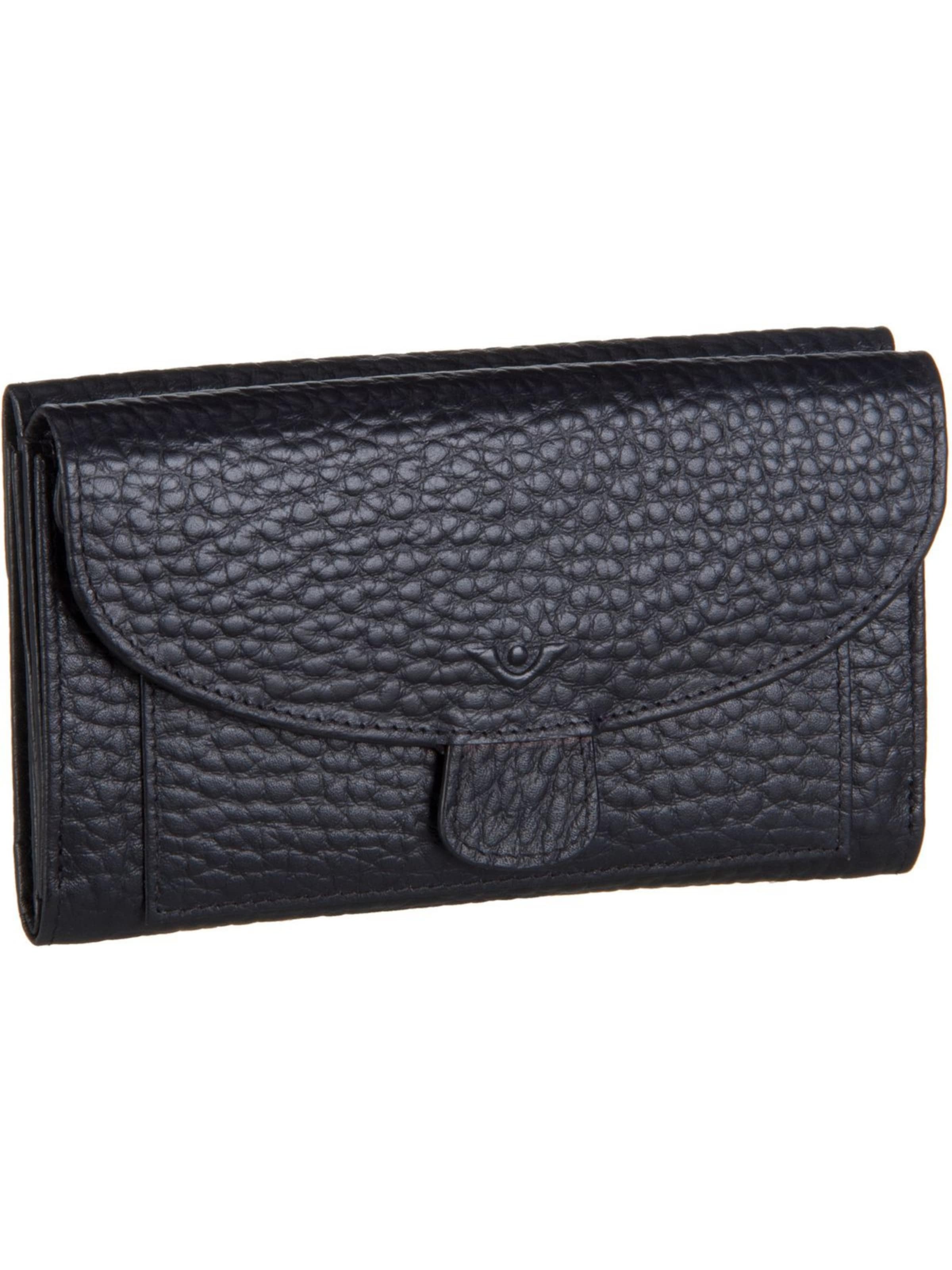 Porte-monnaies 'Hirsch' VOi en noir : devant