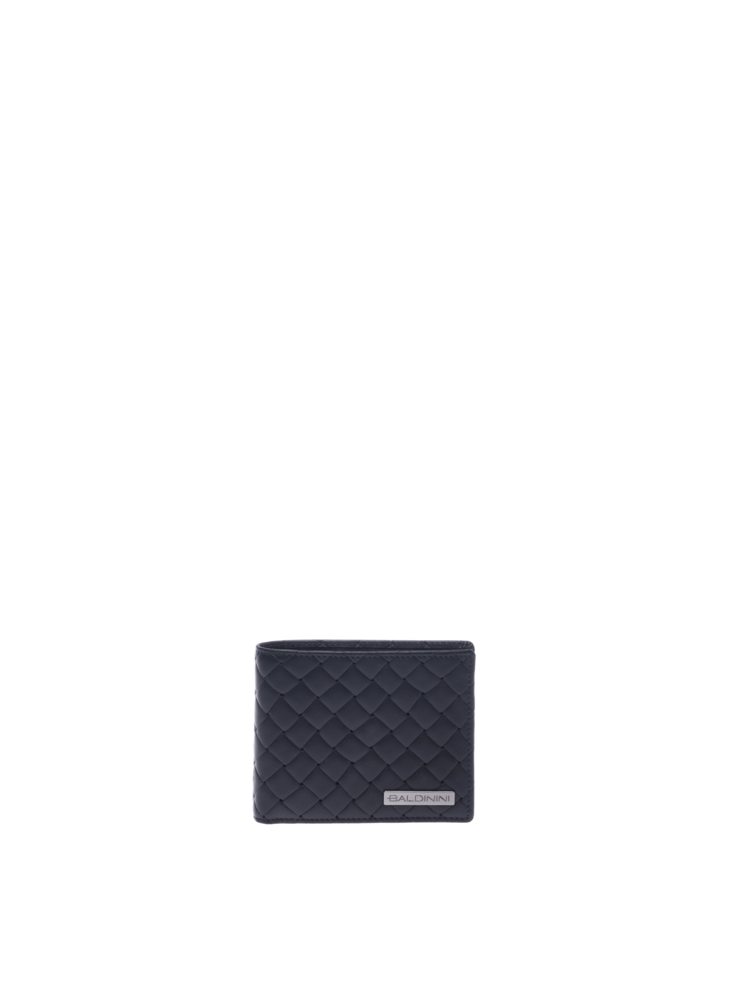 BALDININI Wallet in Black: front