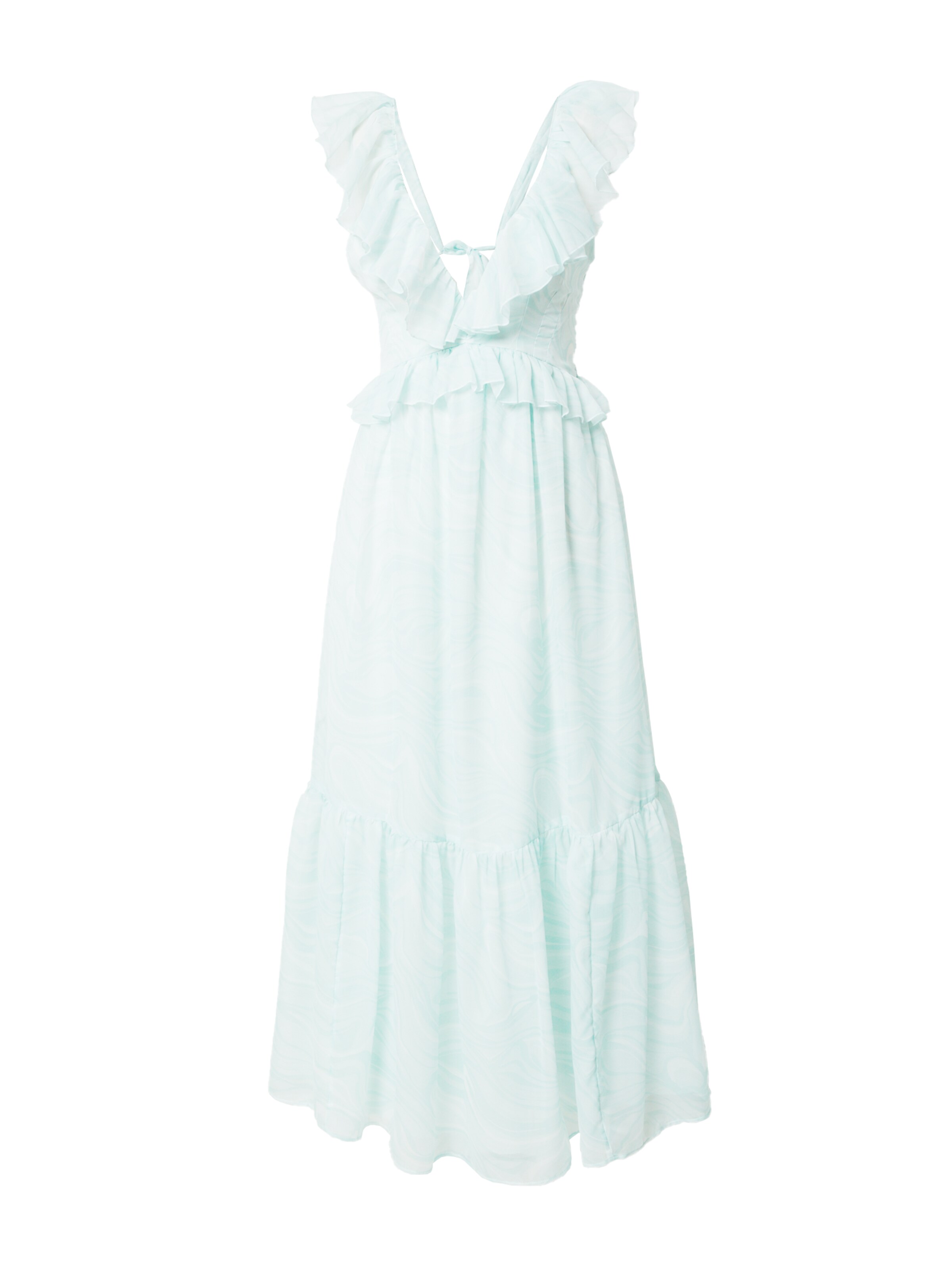 Abercrombie & Fitch Sommarklänning 'DRAMA' i blå: framsida