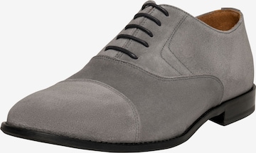 Henry Stevens Lace-Up Shoes 'Wallace CO' in Grey: front
