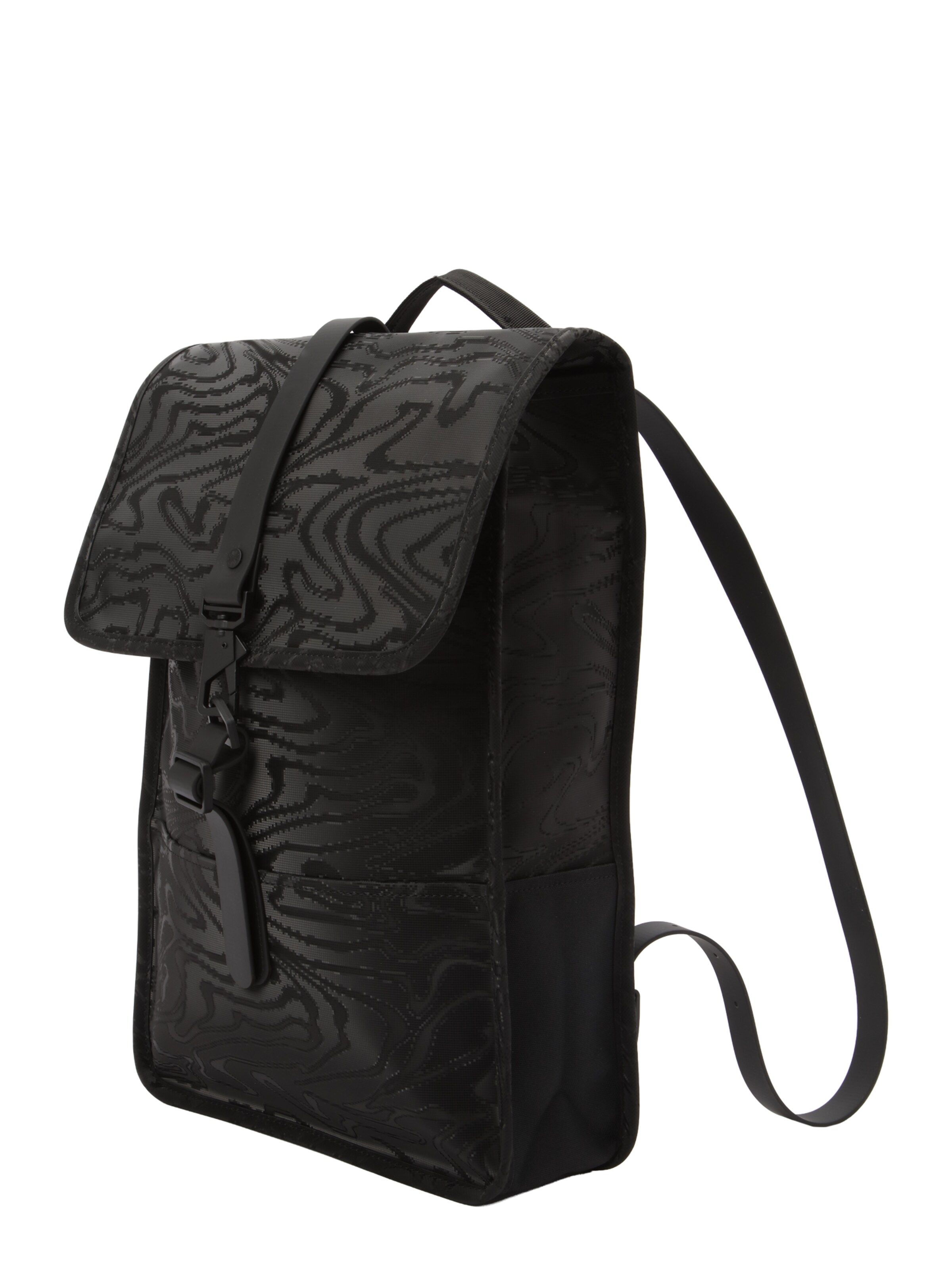 RAINS Reppu värissä musta