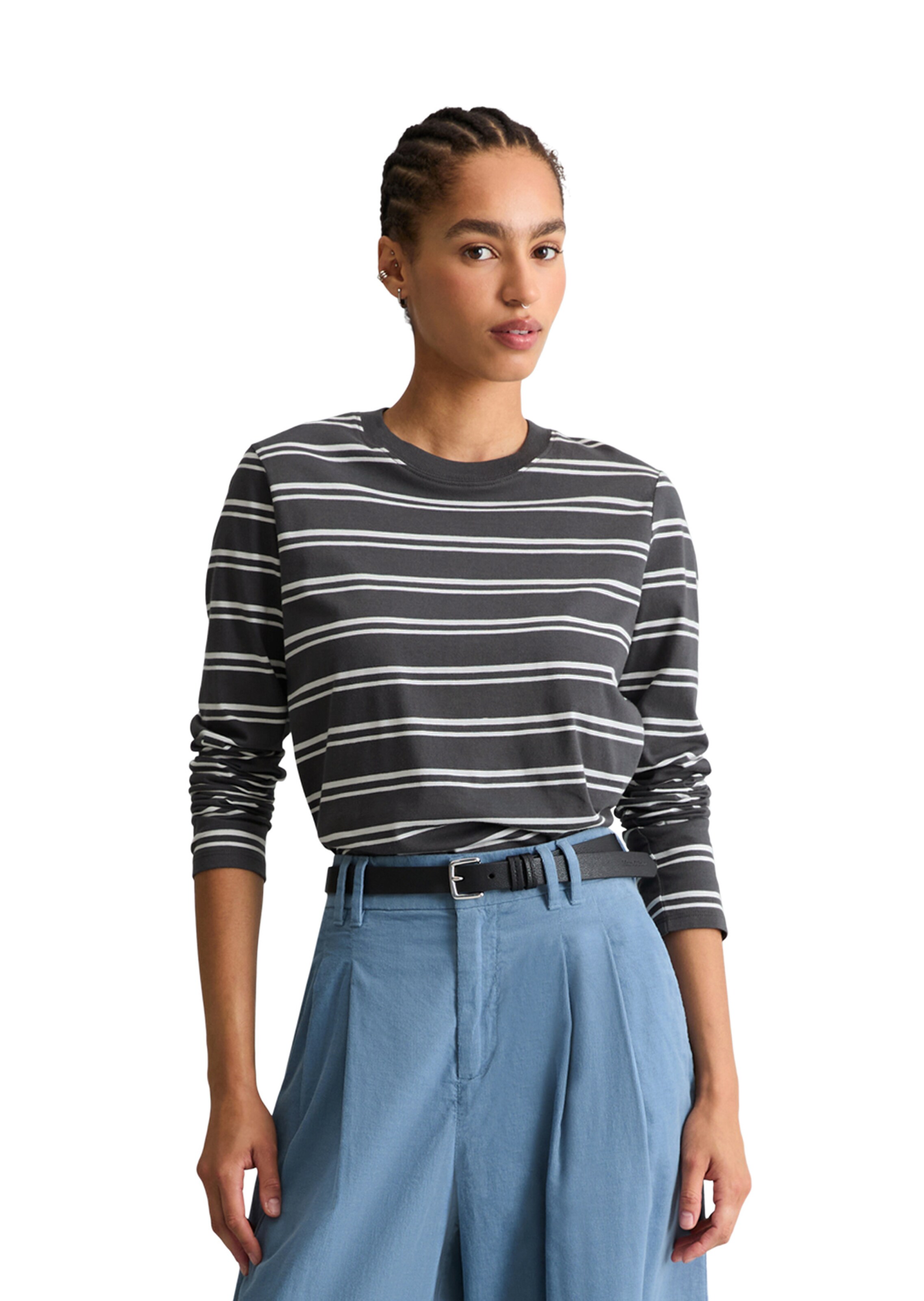 Marc O'Polo DENIM Shirt in Grau: Vorderseite