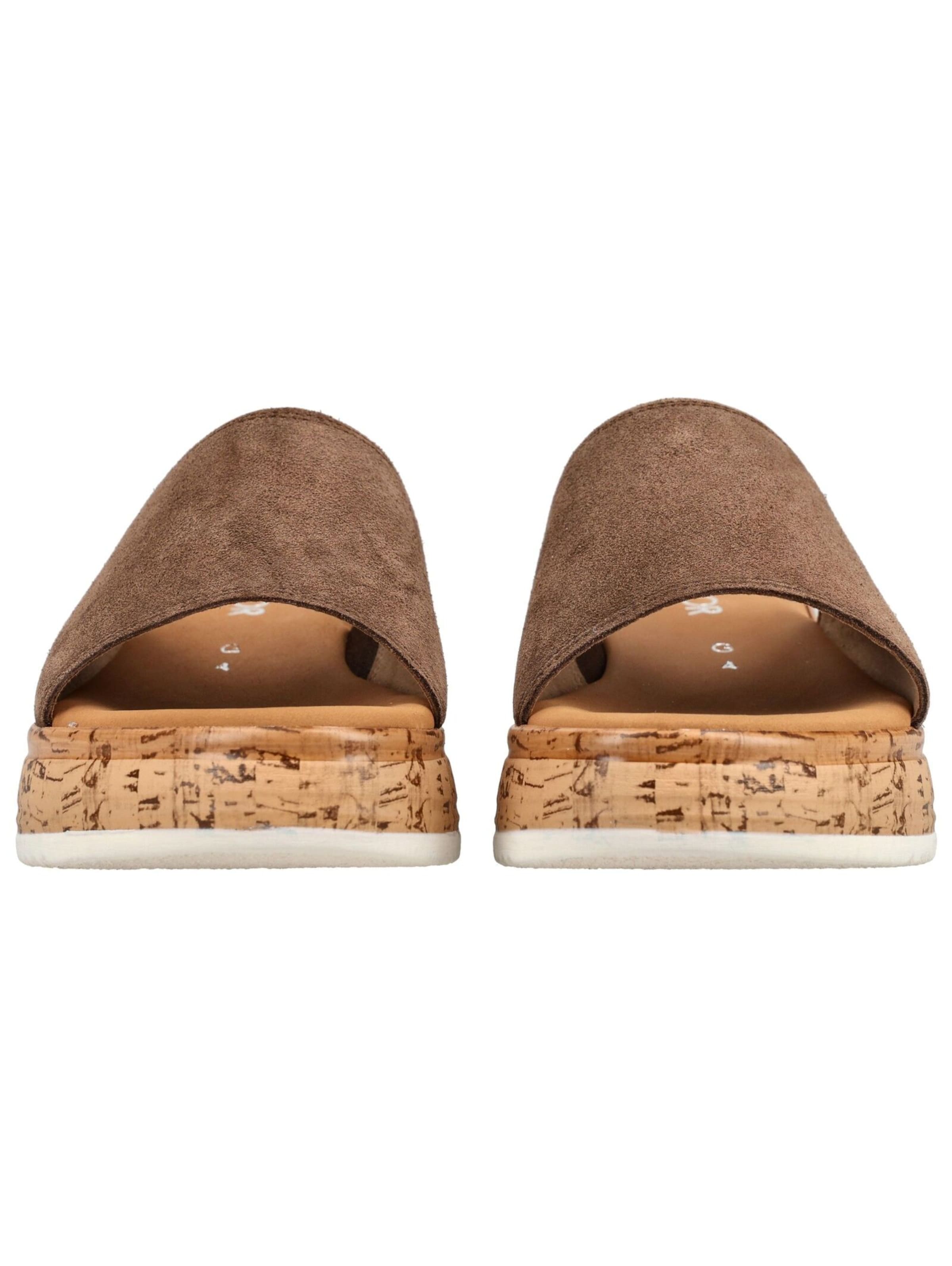 Zoccoletto di GABOR in marrone