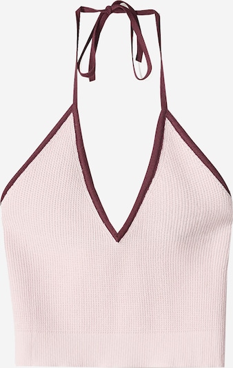 Bershka Neuletoppi värissä marjat / roosa, Tuotenäkymä