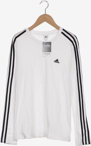 ADIDAS PERFORMANCE Langarmshirt M in Weiß: predná strana