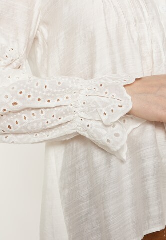 Gaya Blouse 'Festival' in Wit