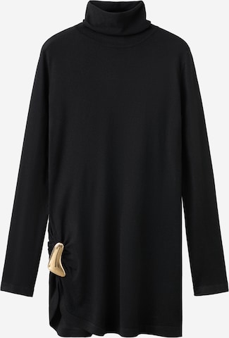 Pull-over 'ANA' MANGO en noir : devant