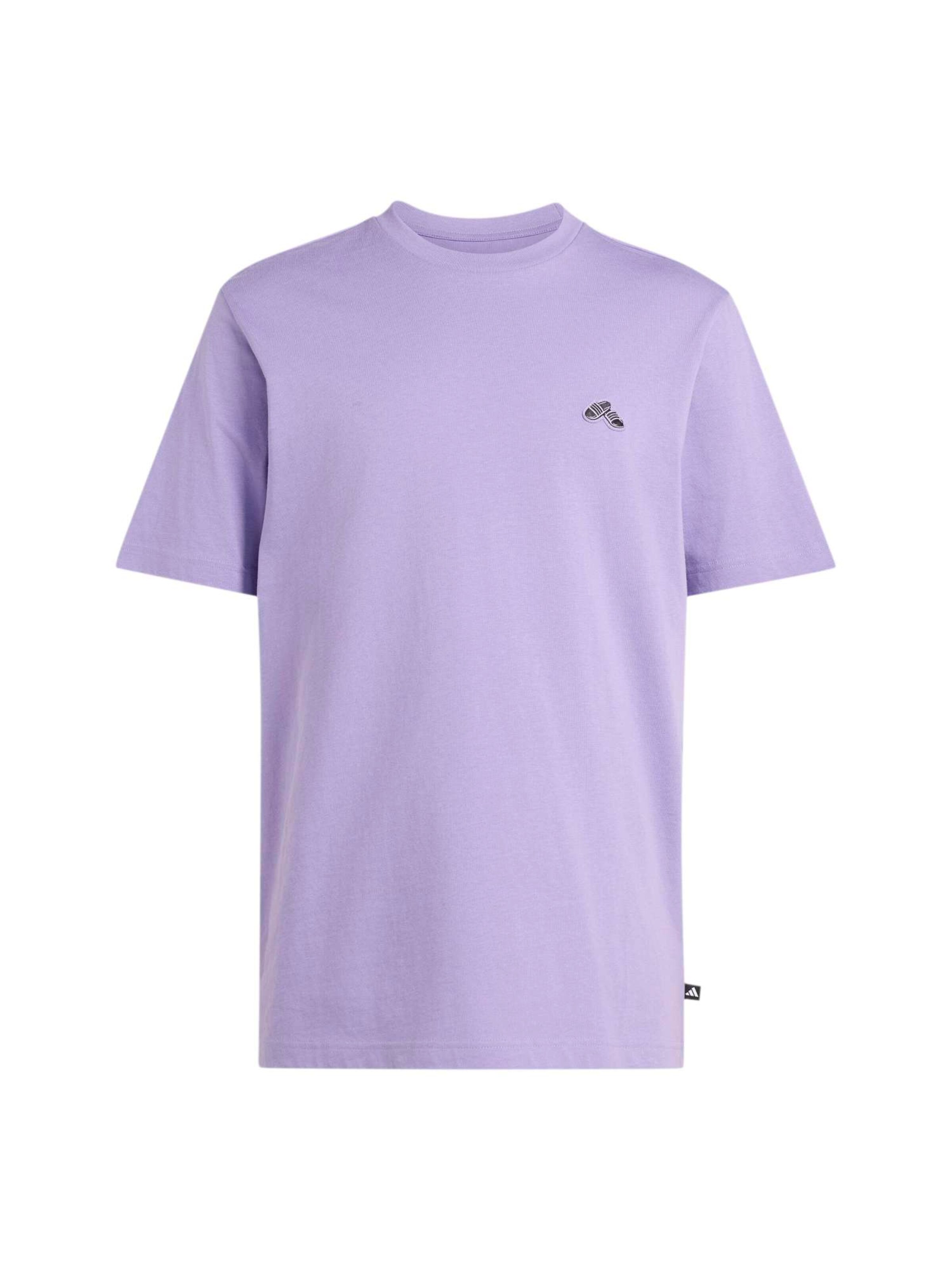 ADIDAS SPORTSWEAR Λειτουργικό μπλουζάκι 'SLIDE' σε λιλά: μπροστά