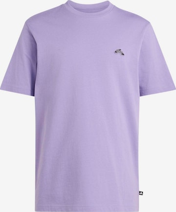 ADIDAS SPORTSWEAR Λειτουργικό μπλουζάκι 'SLIDE' σε λιλά: μπροστά
