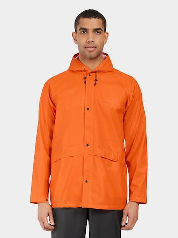 Veste outdoor Didriksons en orange : devant
