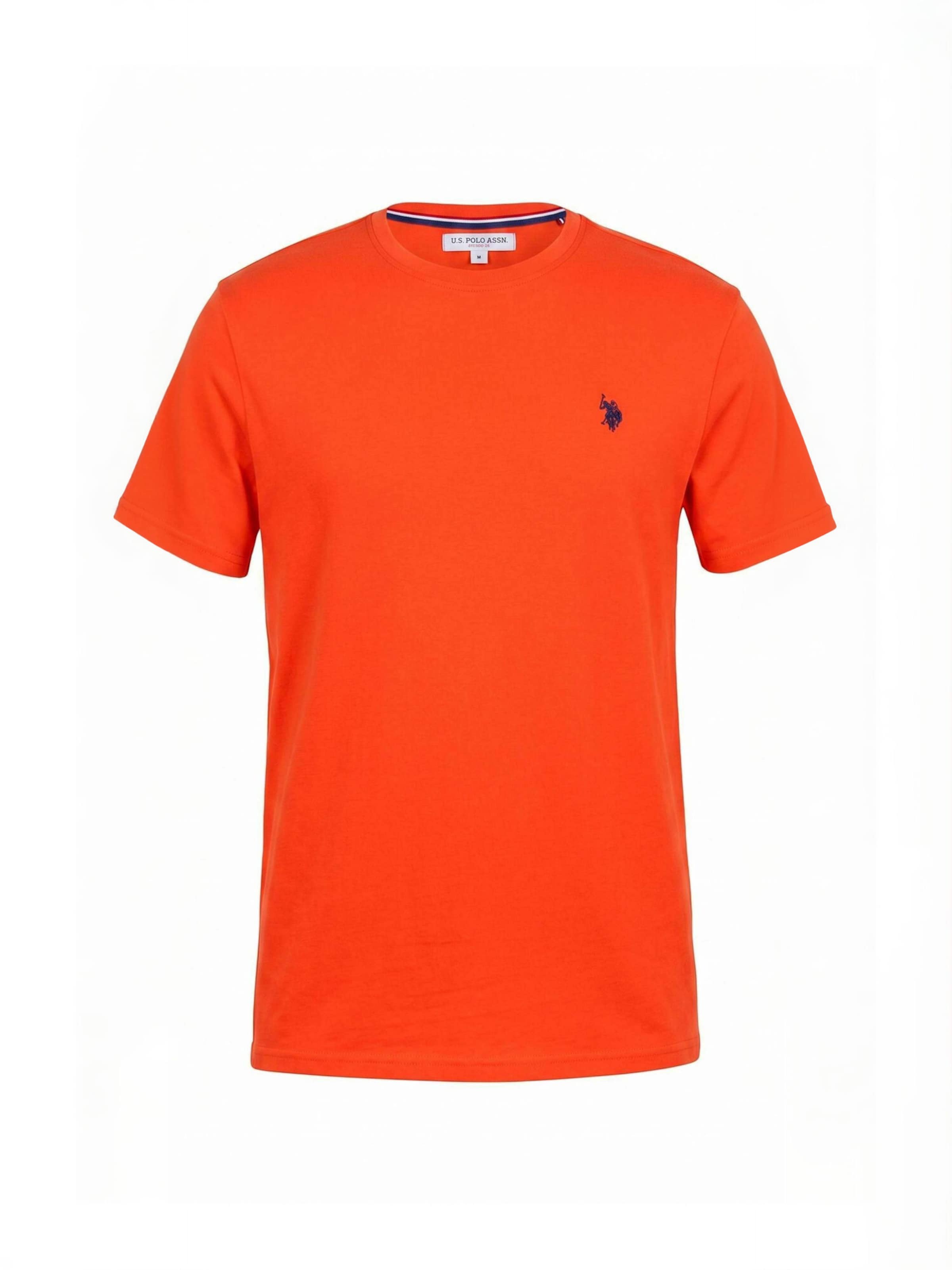 U.S. POLO ASSN. Regular fit Overhemd ' UMArjun ' in Oranje: voorkant