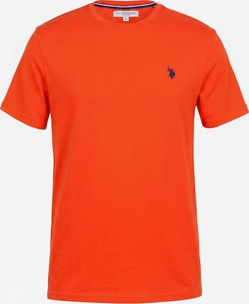 U.S. POLO ASSN. Regular Fit Paita ' UMArjun ' värissä oranssi: etupuoli