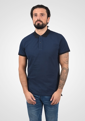 BLEND Poloshirt 'Alaron' in Blau: predná strana