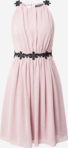 SWING - Vestido de gala en rosa: frente