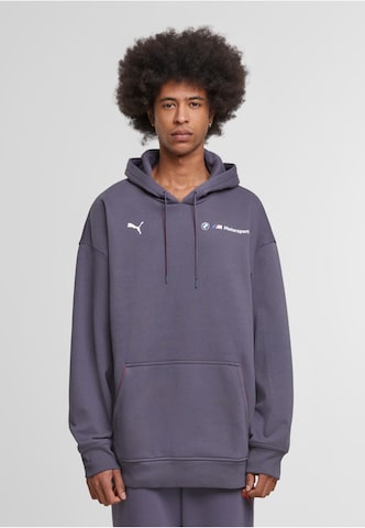 Sweat-shirt 'BMW MMS Essential+ Hoodies' PUMA en gris : devant