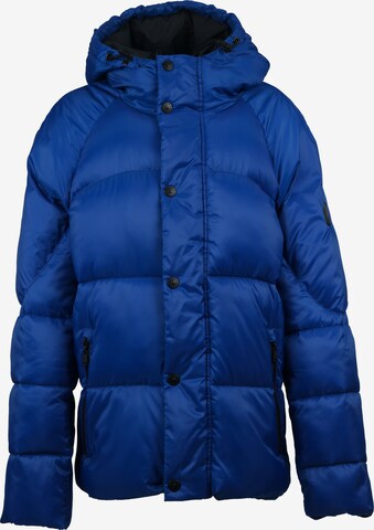 Fuchs Schmitt Winterjas in Blauw: voorkant