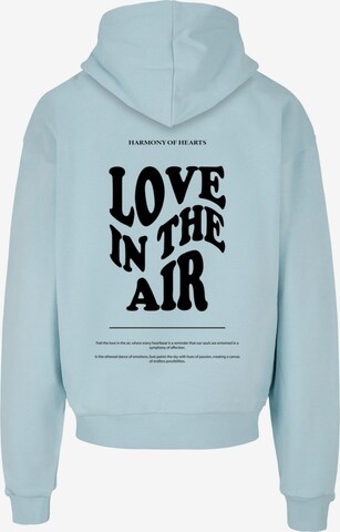Merchcode Sweatshirt 'Love In The Air' in Blue