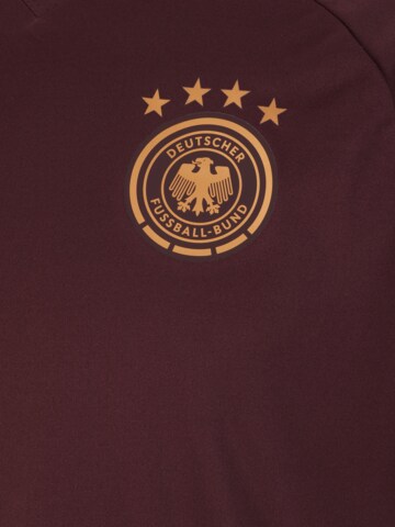 ADIDAS PERFORMANCE - Camisola de futebol 'Germany Tiro 23 ' em vermelho