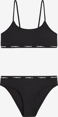 juoda O'NEILL Sportinis maudymosi kostiumėlis: priekis