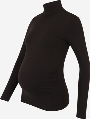 Pieces Maternity Shirt 'Nala' in Schwarz: predná strana