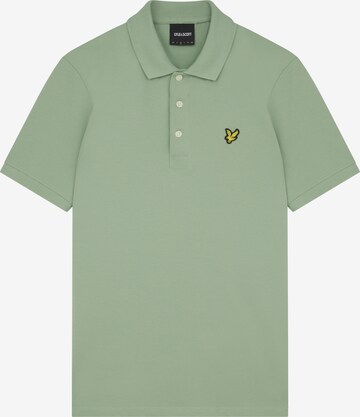 Lyle & Scott Tričko – zelená: přední strana