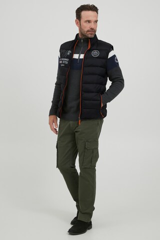 FQ1924 Bodywarmer 'Arved' in Zwart