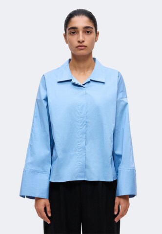 ICHI Blouse 'ICHKAYSA' in Blue: front
