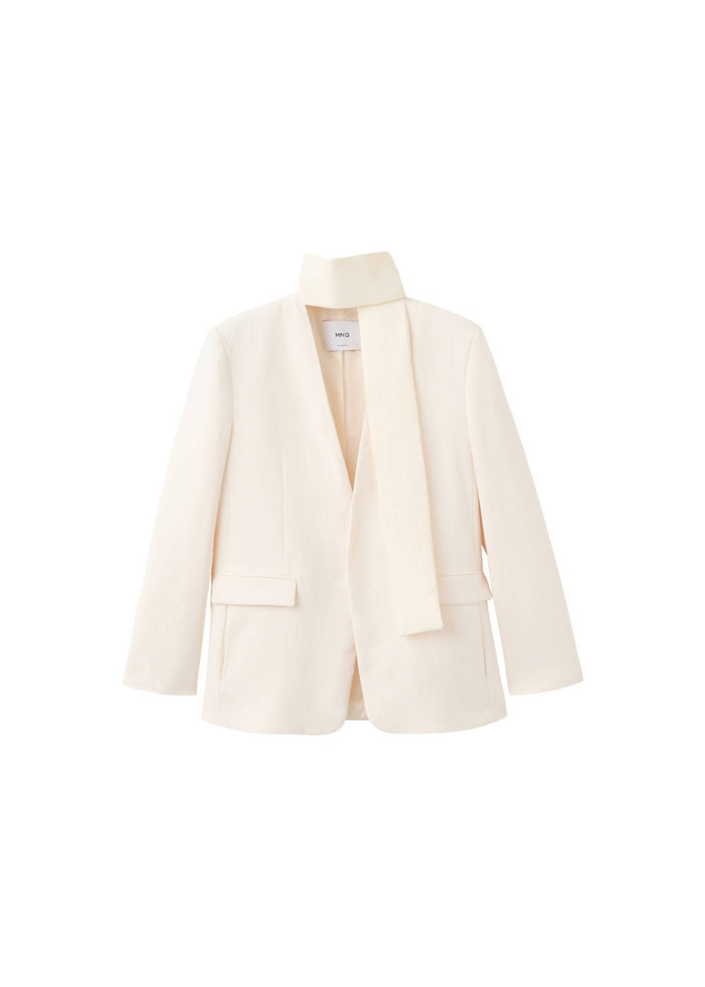 MANGO Blazer 'Newyork' in Beige