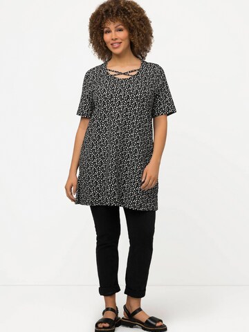 Ulla Popken Shirt in Black: front