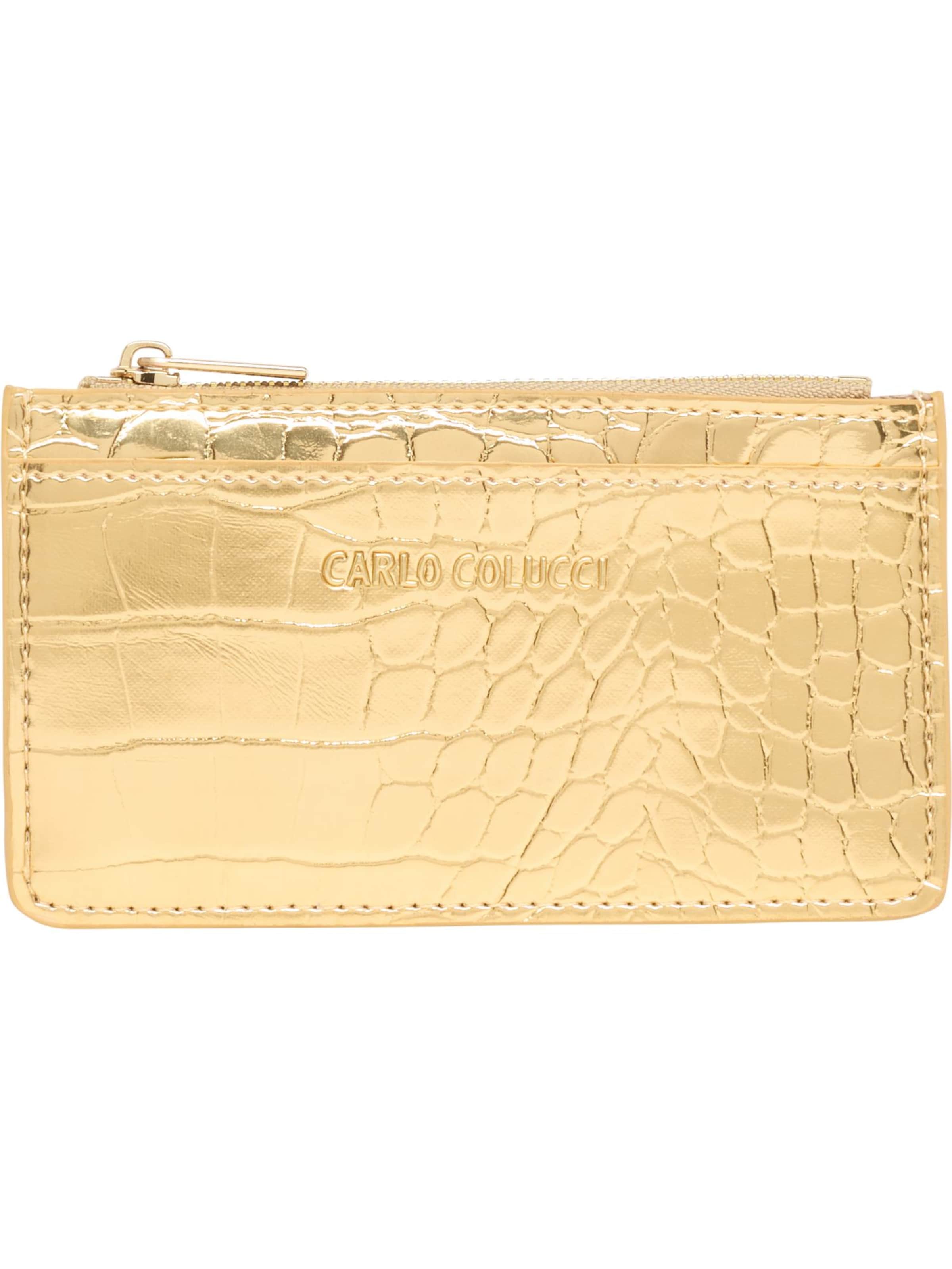 Carlo Colucci Etui 'Delerba' in Gold: Vorderseite