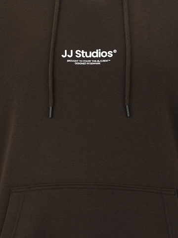Jack & Jones Plus Sweatshirt 'JJESOHO' in Brown