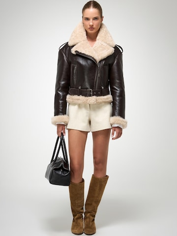 V S P Winterjacke 'Tierra' in Braun