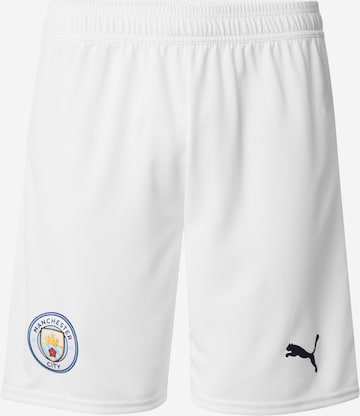 Pantalon de sport 'Manchester City 25/26' PUMA en blanc : devant