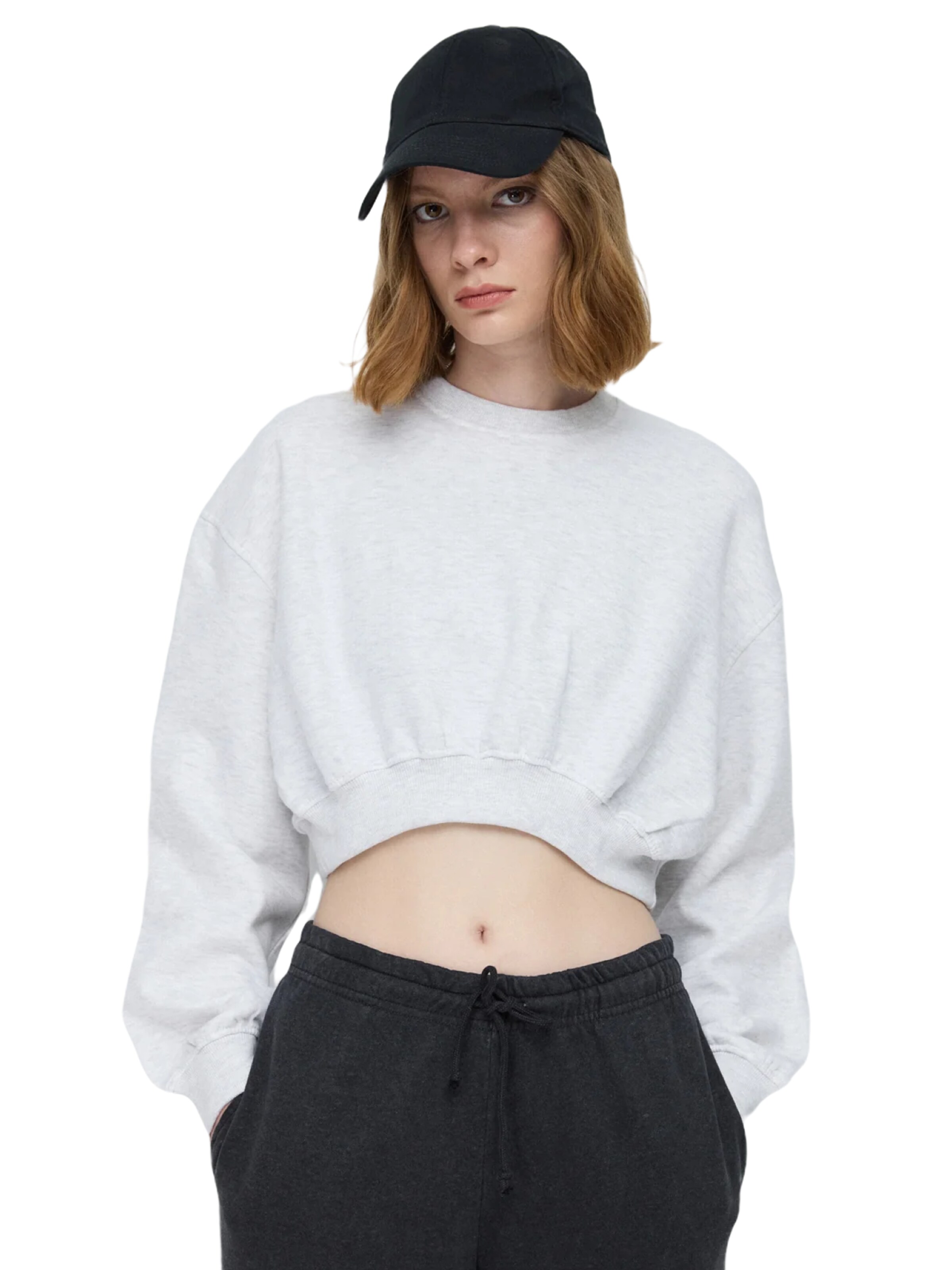 No Matter What Sweatshirt in Grijs: voorkant