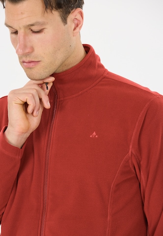 Whistler Athletic fleece jacket 'Romark' in Red