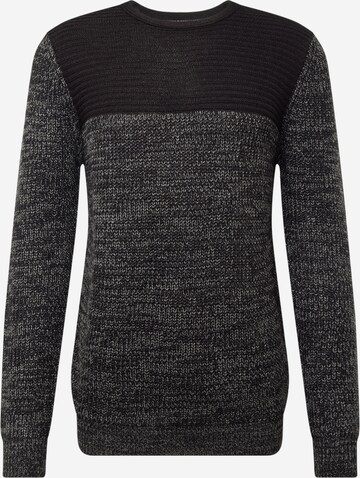 BRAVE SOUL Пуловер в черно: отпред
