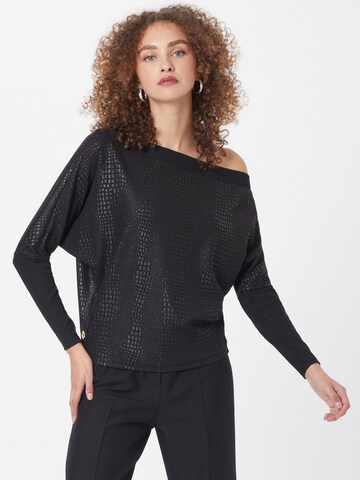 River Island Shirt in Zwart: voorkant