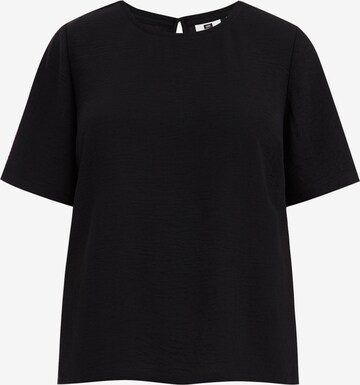 T-shirt WE Fashion en noir : devant