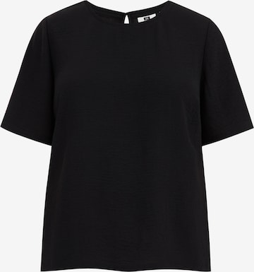 T-shirt WE Fashion en noir : devant