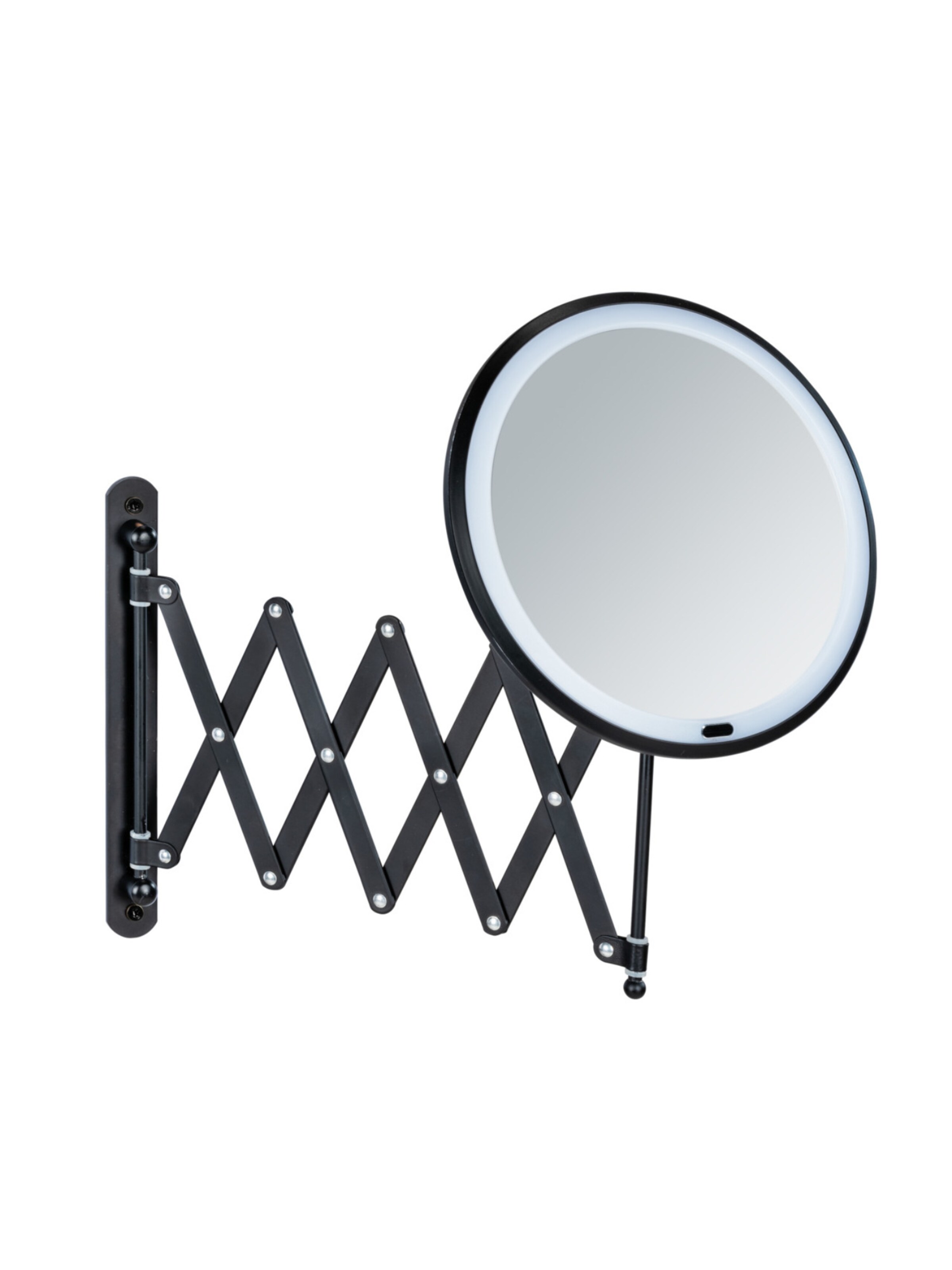 Wenko Cosmetic Mirror 'Barona' in Black