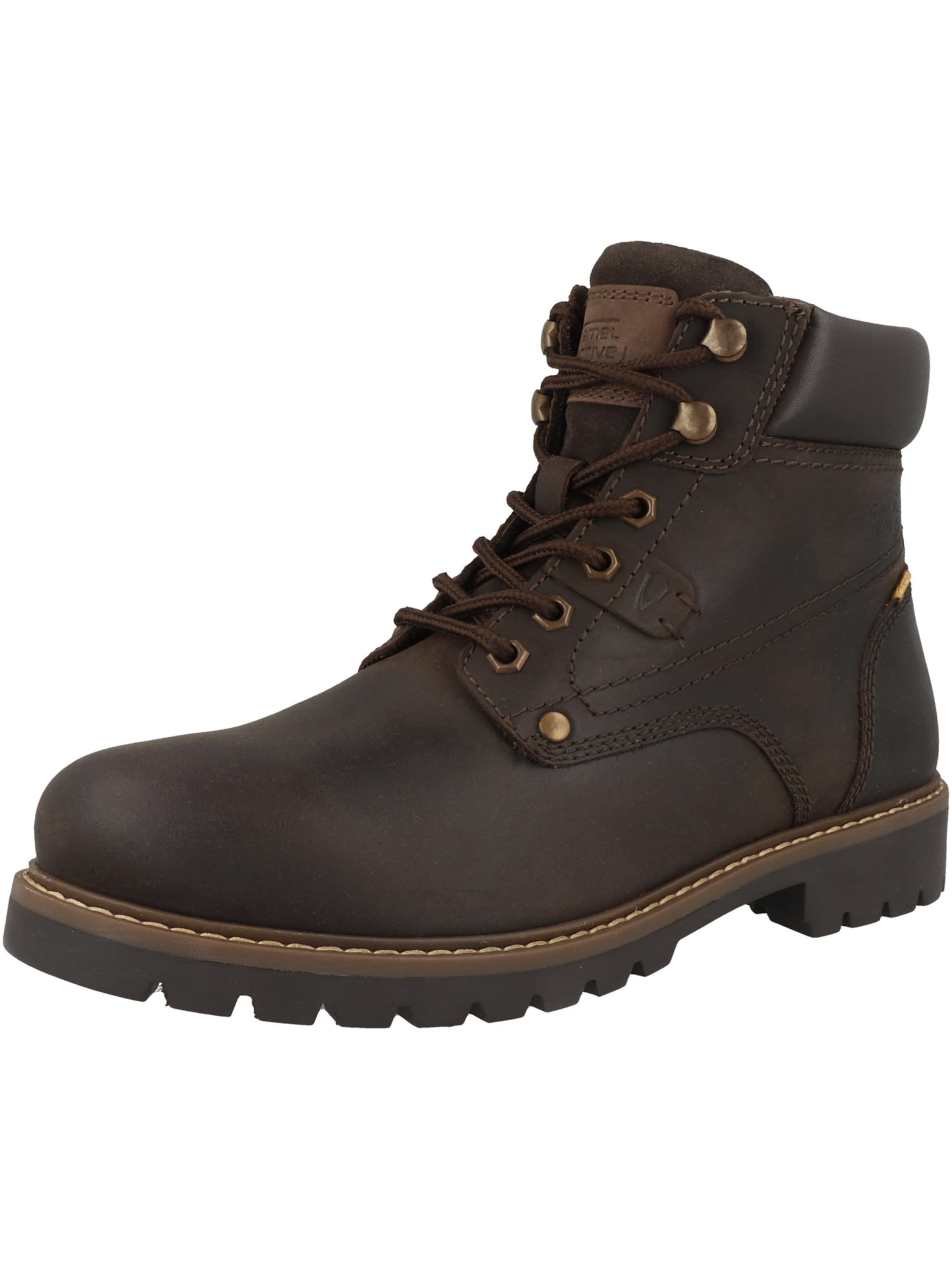 Boots stringati '57SRA01' di CAMEL ACTIVE in marrone: frontale
