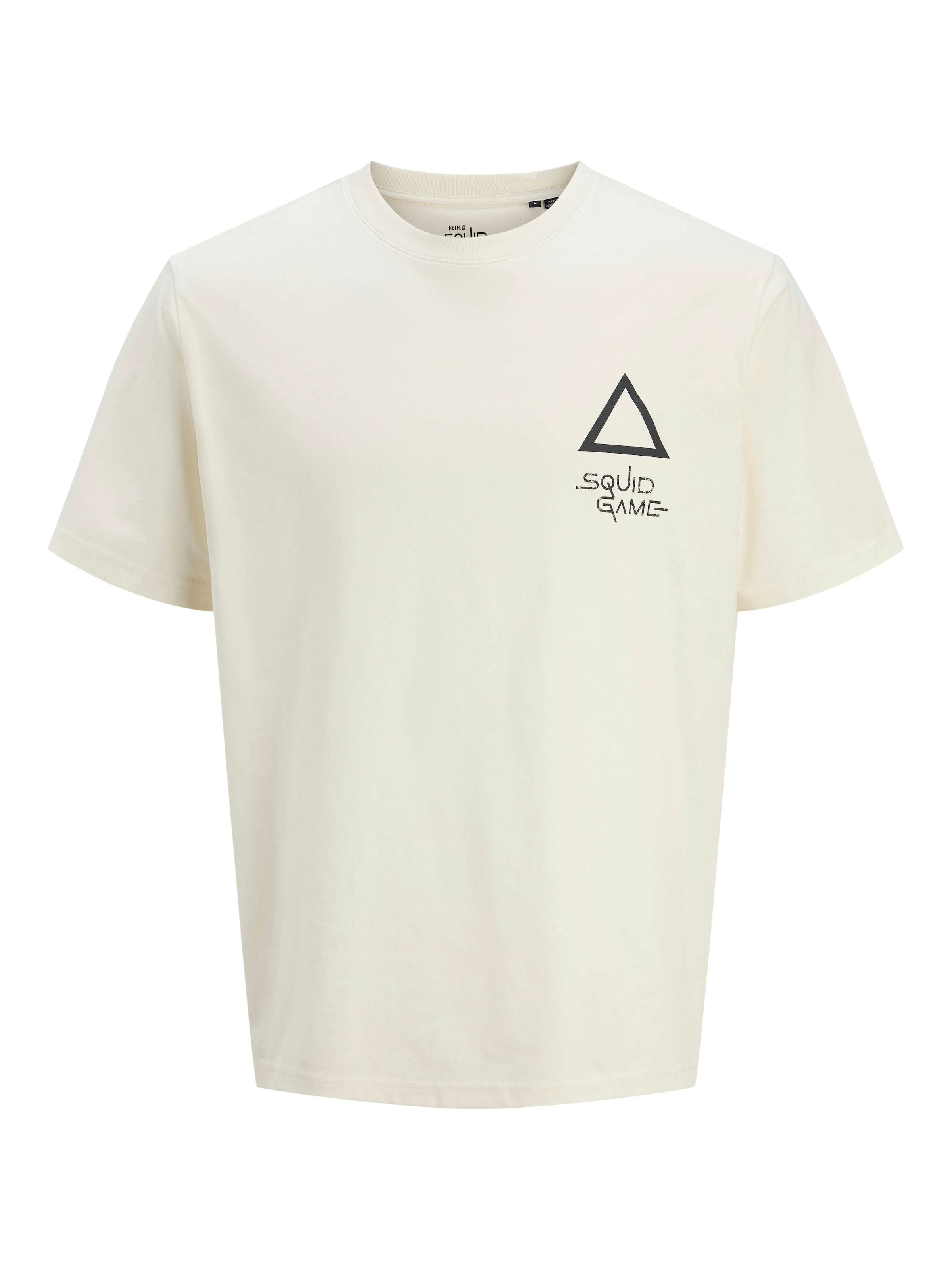 JACK & JONES T-Shirt 'JJSquidgame' in Weiß: Vorderseite