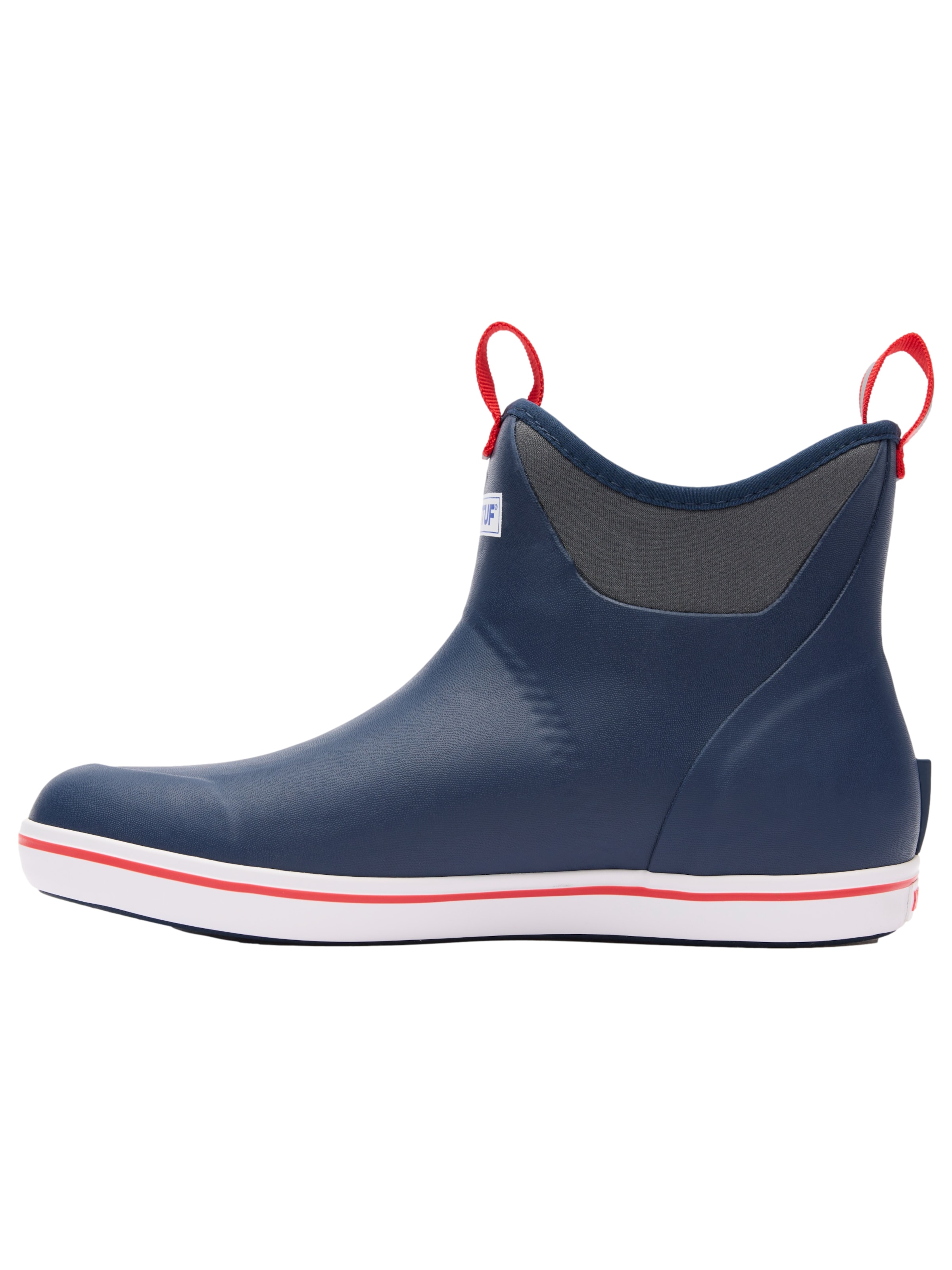 XtraTuf Rubber Boots 'Ankle Deck Boot' in Blue: front