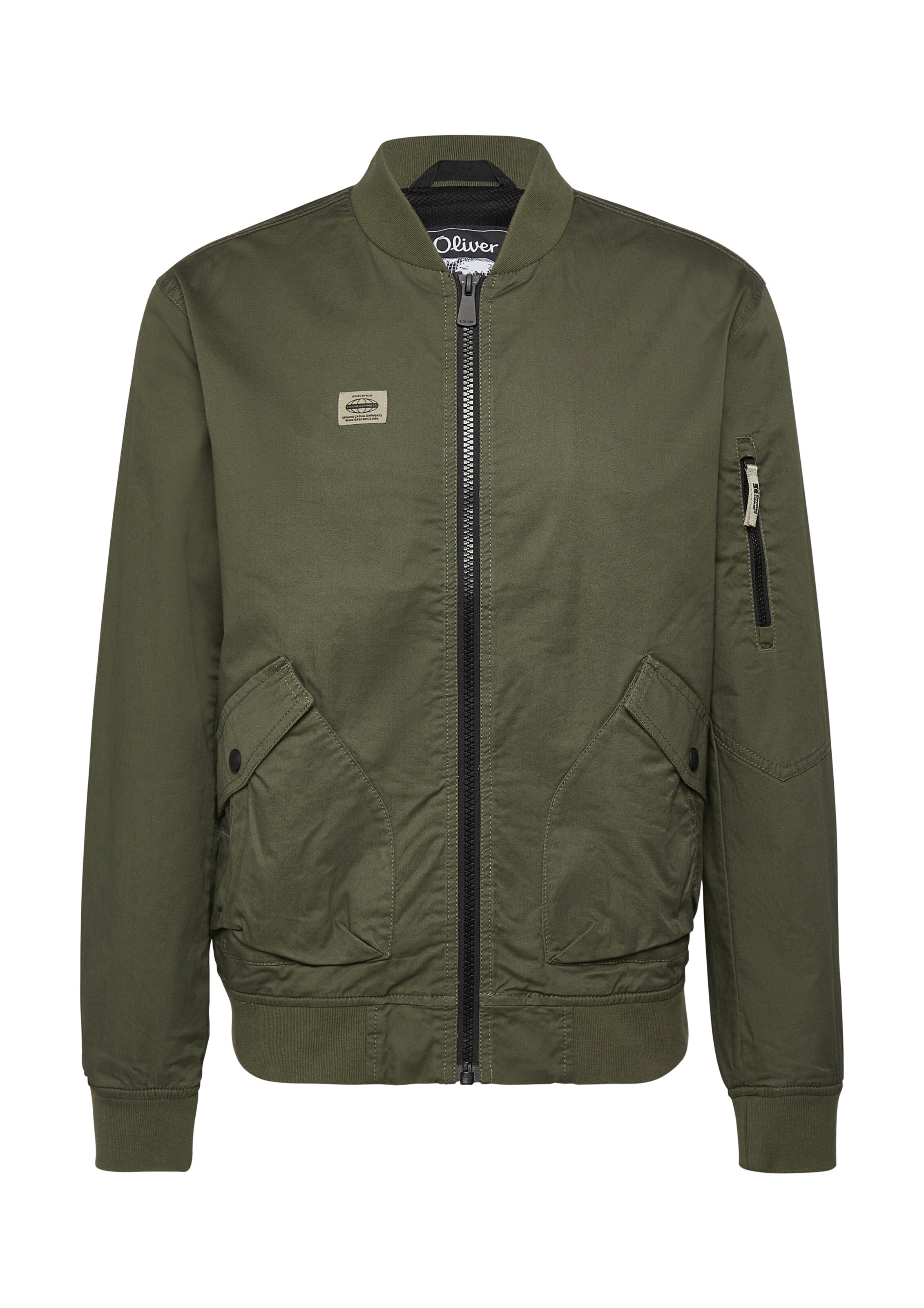 s.Oliver Outdoor-Jacke in grün, Produktansicht