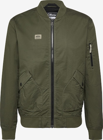 Veste mi-saison s.Oliver en vert : devant