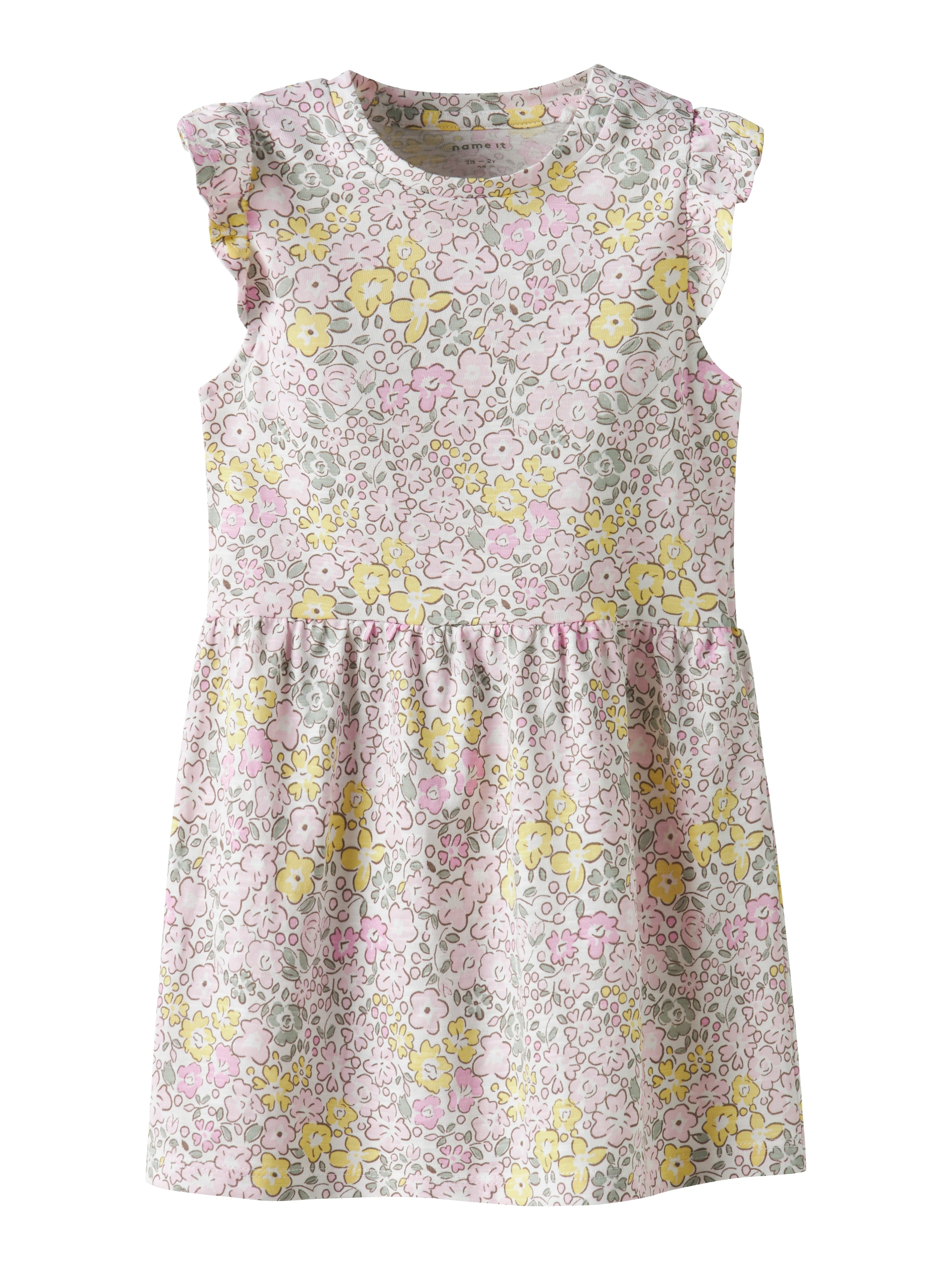 NAME IT - Vestido 'NMFHaile' en blanco: frente