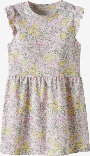 Suknelė 'NMFHaile' iš NAME IT, spalva – šviesiai geltona / šviesiai žalia / rožių spalva / balta, Prekių apžvalga