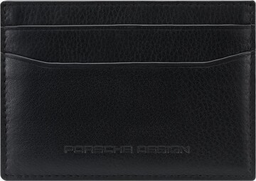 Portamonete di Porsche Design in nero: frontale