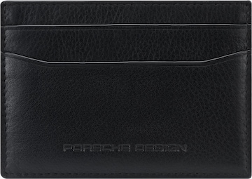 Portamonete di Porsche Design in nero: frontale